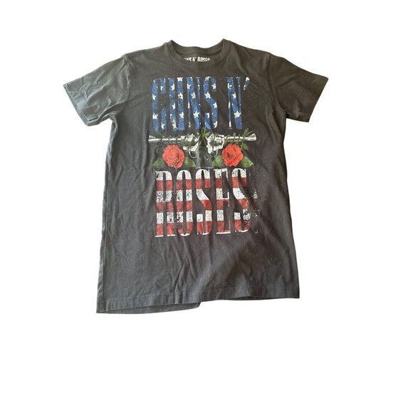 Guns N Roses Graphic T-Shirt S Black 60% Cotton 40% Recycled Polyester - Picture 1 of 5